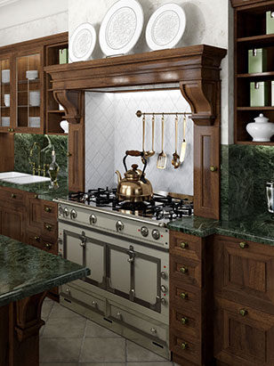 Rendering Fotorealistico Kitchen Deluxe