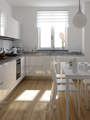 Rendering Fotorealistico Cucina Polaris